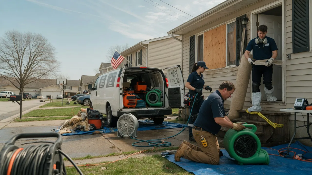 Water Damage Restoration in Marine On Saint Croix, MN near me